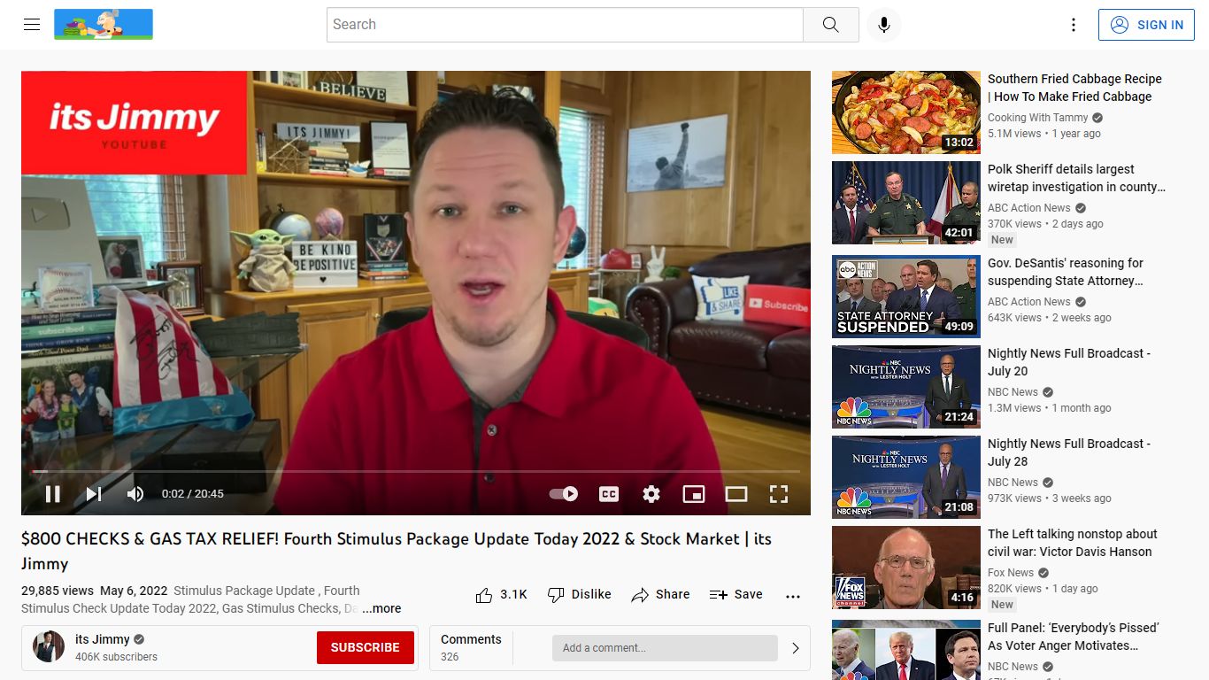 $800 CHECKS & GAS TAX RELIEF! Fourth Stimulus Package Update Today 2022 ...